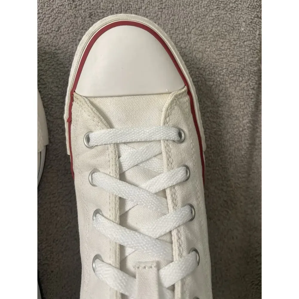 Converse Chuck Taylor All Star Classic White Hi Top Chunky Platform Womens Sz 6